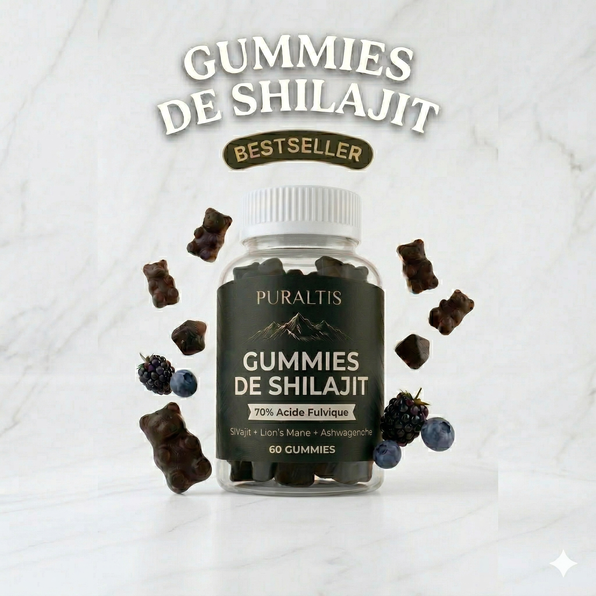 Puraltis® Gummies au Shilajit
