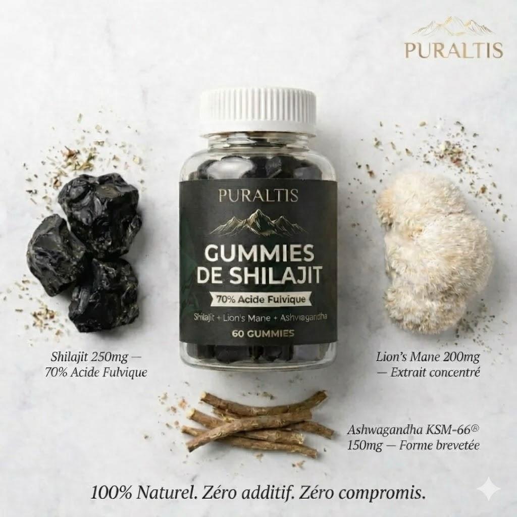 Puraltis® Gummies au Shilajit