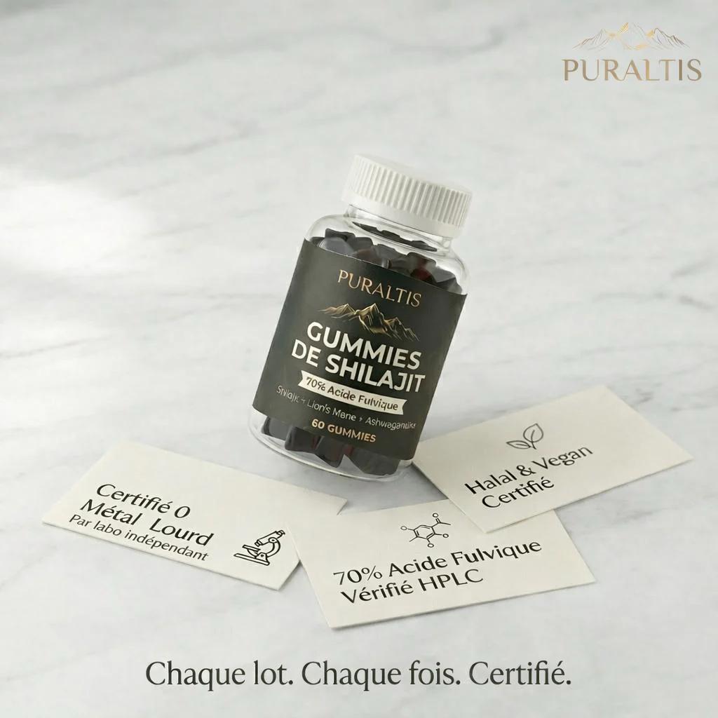 Puraltis® Gummies au Shilajit