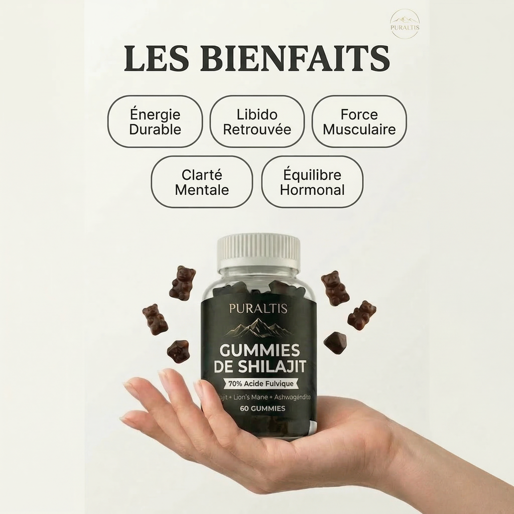 Puraltis® Gummies au Shilajit