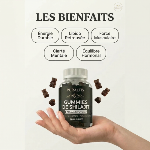 Puraltis® Gummies au Shilajit